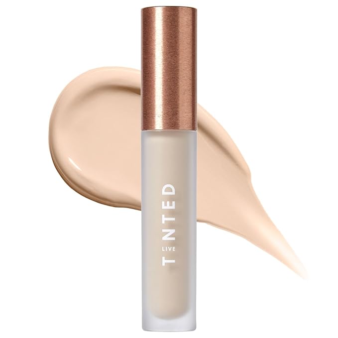 Live Tinted Hueskin Serum Concealer - Medium-to-Full Coverage Concealer with Niacinamide, & Hyaluronic Acid for Dark Circles, Fine Lines & Wrinkles, Buildable Long-Lasting Formula, 0.35 oz Shade 20-Velvo Beauty