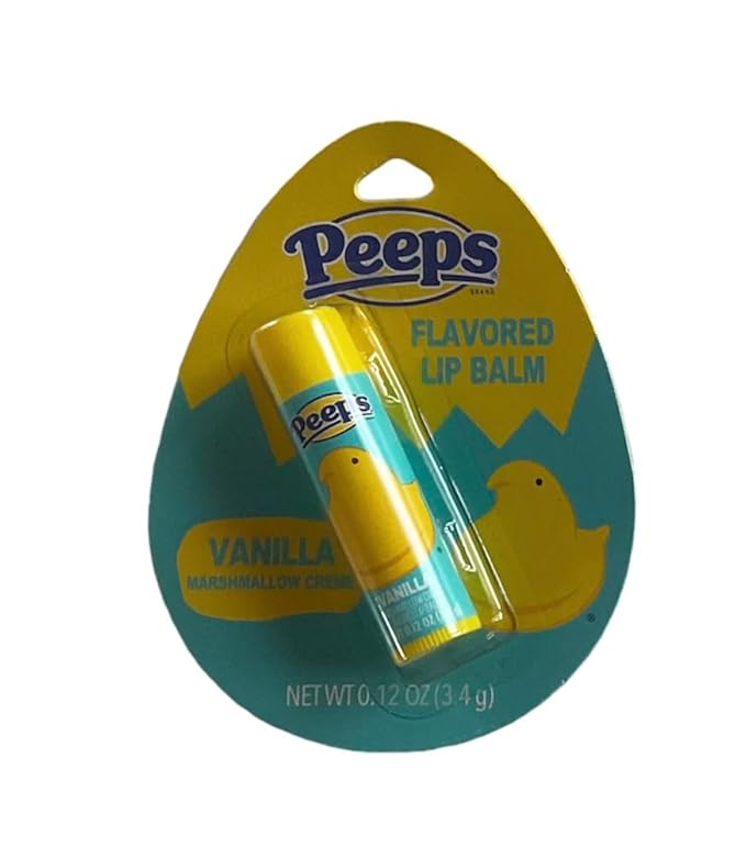 Peeps Lip Balm Set of 4 Scented Marshmallow Cream Flavors-Velvo Beauty
