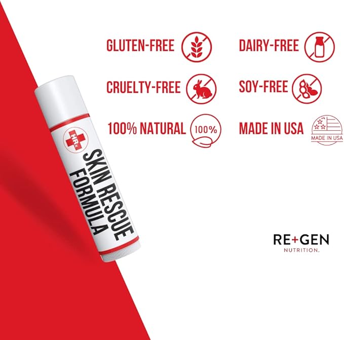 Skin Rescue Formula (Herp Stop Discreet) Defense and Support for Clear Skin 100% Natural! Peppermint Oil, Shea Butter, Zinc, Tea Tree, Coconut Oil .5 oz-Velvo Beauty