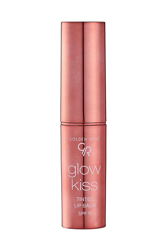 Golden Rose Cosmetics Glow Kiss Tinted Lip Balm with SPF15, Vegan Formula (Vanilla Latte)-Velvo Beauty