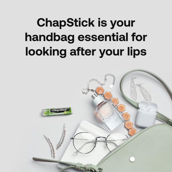 ChapStick Bulk Lip Balm Green Apple, Lip Care Tubes, 0.15 oz, 144 ct case-Velvo Beauty