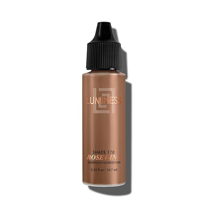 LUMINESS Rose 4-in-1 Airbrush Foundation - Shade 170, 0.50 oz-Velvo Beauty