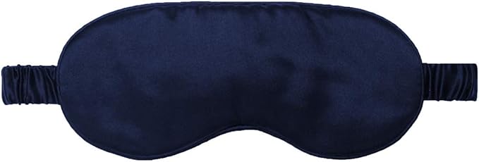 Silk Sleep Mask Light Blocking Luxury 100% Mulberry 19mm Silk Eye Mask Eye Cover Blindfold Ultra Soft Light & Comfy Anti Aging Skin Care with Travel Bag Gift Package-Velvo Beauty