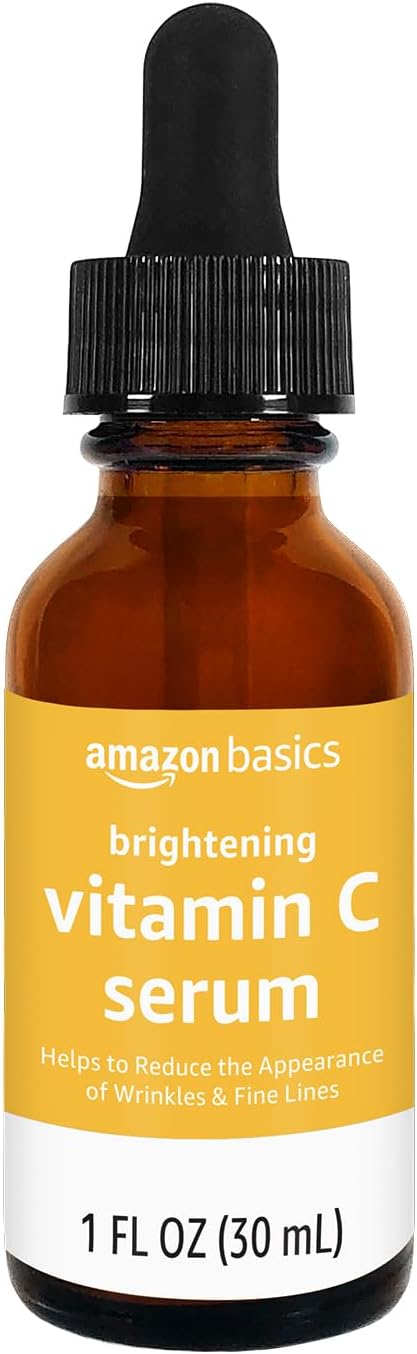 Amazon Basics Brightening Vitamin C Serum, 1 Fluid Ounce, 1-Pack-Velvo Beauty