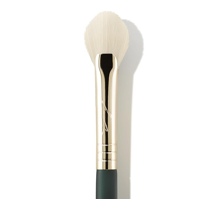 [SOO ADOR] okhee Nose Shading Fan Brush SUN03 - Precise Contouring for Nose and Small Details | Designed by K-Pop Makeup Artist Seo Ok | Makeup Brush Contour Brush-Velvo Beauty