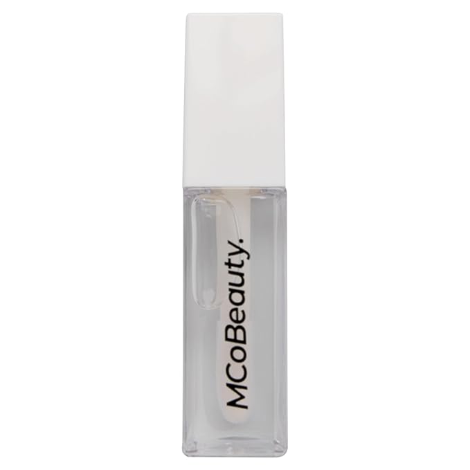 MCoBeauty Lip Oil Hydrating Treatment, Clear, Moisturizing Shine for Naturally Beautiful Lips, Vegan, Cruelty Free Cosmetics-Velvo Beauty