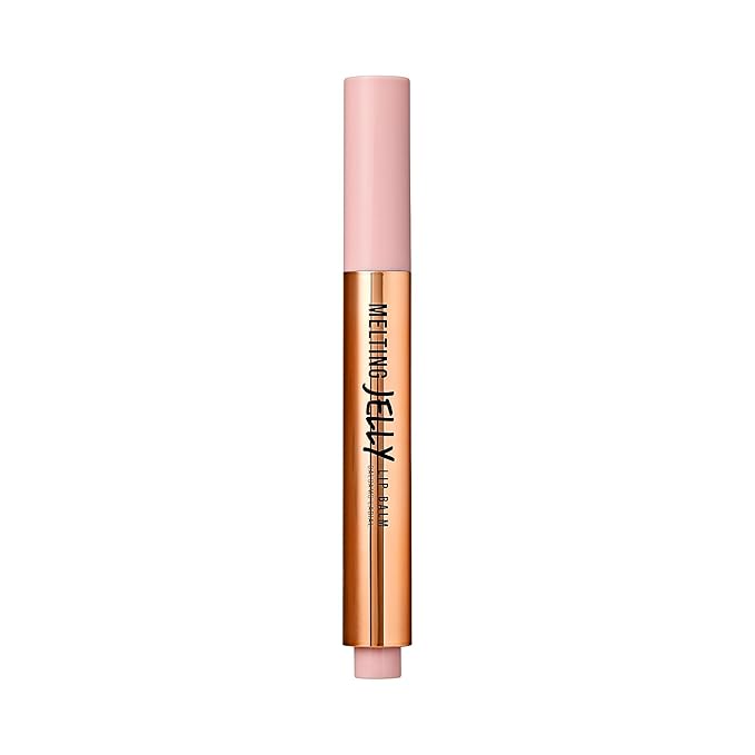 Professional Melting Jelly Lip Balm, High Shine & Moisturizing Lip Stick, Long Lasting, Plumping Effect Look, Non-Sticky & Not Cakey, Easy Application & Natural Coverage (Pink Lemon)-Velvo Beauty