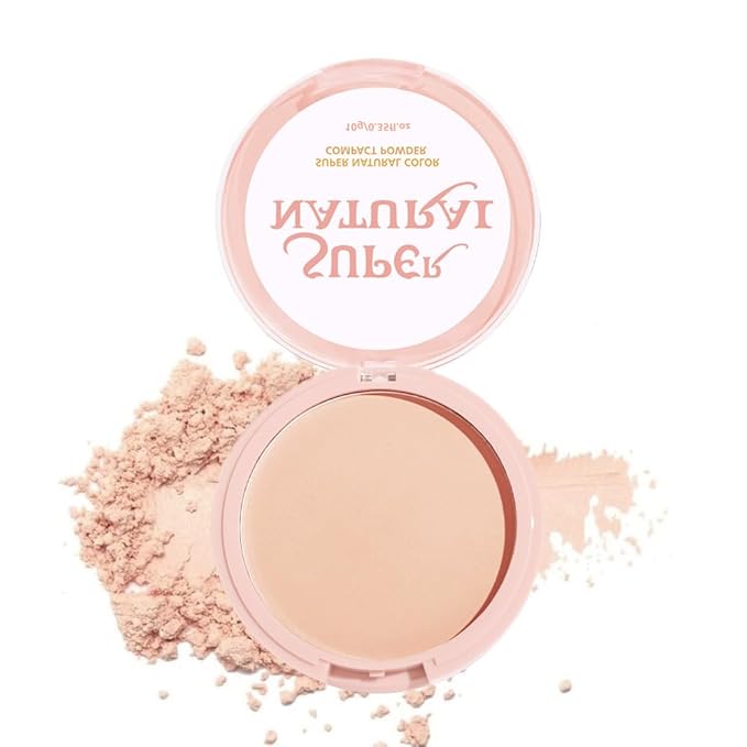 Oil Control Face Pressed Powder, Matte powder setting powder, long-lasting and waterproof loose powder, Flawless Lightweight Face Cosmetics, Cruelty-free, (03, 1 Pcs)-Velvo Beauty