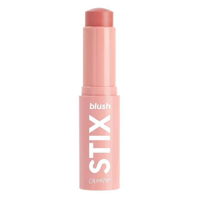ColourPop Blush Stix - Cream Blush Stick with a Blendable, Hydrating Formula and Natural, Skin-Like Finish - Buildable Cream Blush for Cheeks, Eyes & Lips - 25/8 (0.28 oz)-Velvo Beauty