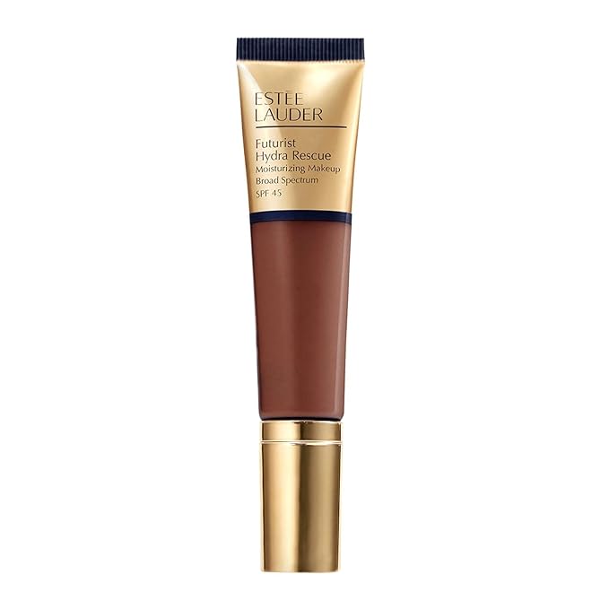 Estée Lauder Futurist Hydra Rescue Moisturizing Foundation SPF 45, 12 Hour Glow, 1.2 oz., 7N2 Rich Amber-Velvo Beauty