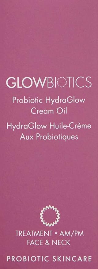 Glowbiotics Probiotic HydraGlow Illuminating Serum Pink: Hydrating Dew Drops for Radiant Skin, Illuminating Glow Enhancer with Hyaluronic Acid and Probiotics, 1 Fl Oz-Velvo Beauty