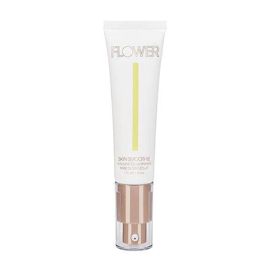 FLOWER BEAUTY By Drew Barrymore Skin Smoothie Radiant Glow Primer - Natural + Radiant Finish - Weightless Texture - Antioxidant-Rich + Silky Finish-Velvo Beauty