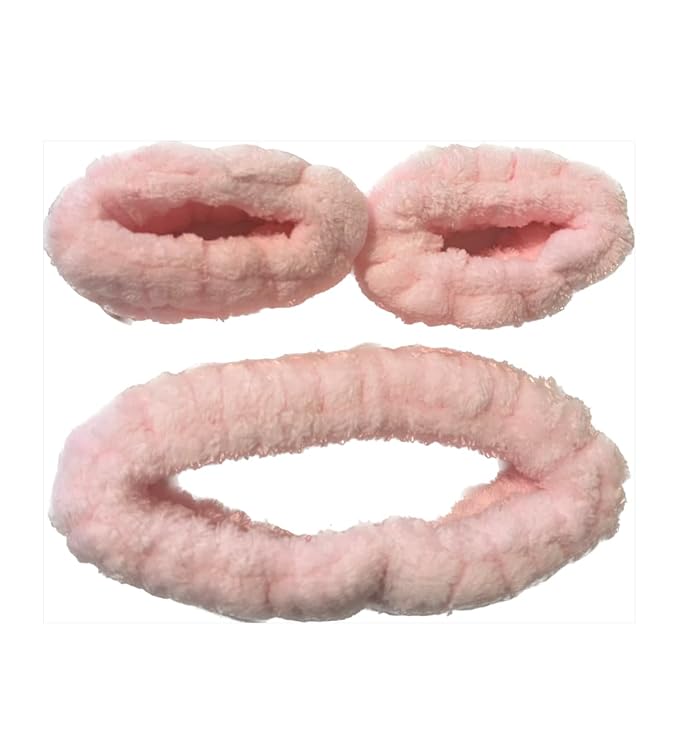 Ohemaa's Shopp Spa Kit, Beauty Kit, Spa Beauty Kit, Pink Spa Headband, Under Eye Soother, Under Eye Depuffer Tool, Beauty Tool, Cosmetic Applicator, Cosmetic Tool, Skin Care Applicator, Skincare Tool-Velvo Beauty