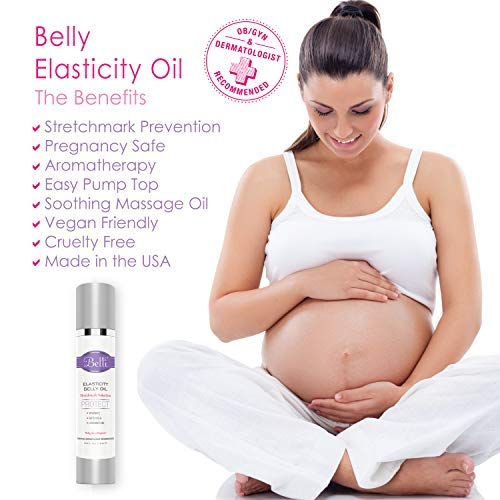 Belli Pregnancy Stretch Mark Belly Oil: 3.8 Ounces of Essential Maternity Skin Care with Vitamin E for Healthy Skin, Scar Protection, and OB-GYN, Dermatologist Recommended-Velvo Beauty