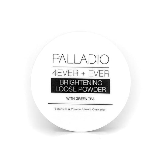 Palladio 4 Ever+Ever Mattifying Loose Setting Powder, Brighten Dark Circles, Lightens, and Creates a Look Of Luminosity, Soft, Radiant Finish All Day Wear, (Brightening Powder)-Velvo Beauty