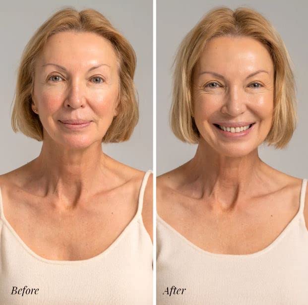 Jerome Alexander My Color Self Adjusting Full Coverage Foundation Makeup with Kabuki Brush (Light)-Velvo Beauty