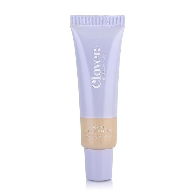 Clover Skin Is In Serum Foundation | Hydrating Face Serum, Lightweight Foundation, Cruelty-Free & Vegan | With Squalane And Sunflower Seed Wax | 30 ml - Shade 03 (Fair)-Velvo Beauty