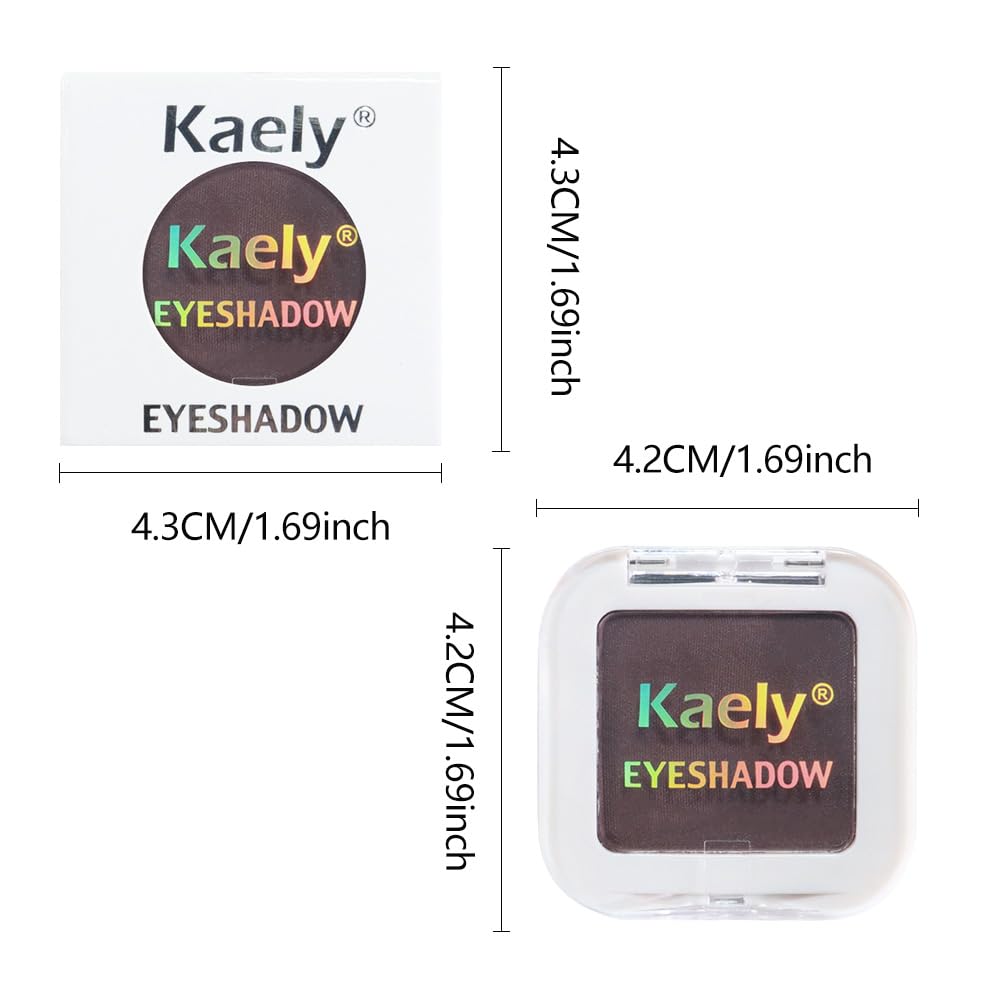 Matte Singe Eye Shadow Palette Makeup, Matte Smokey Plum Monochrome Eyeshadow For Old Women, Mini Singe Pressed Pigmented Waterproof Sombras Para Ojos, Vegan, Talc,Paraben & Cruelty Free, 15-Velvo Beauty