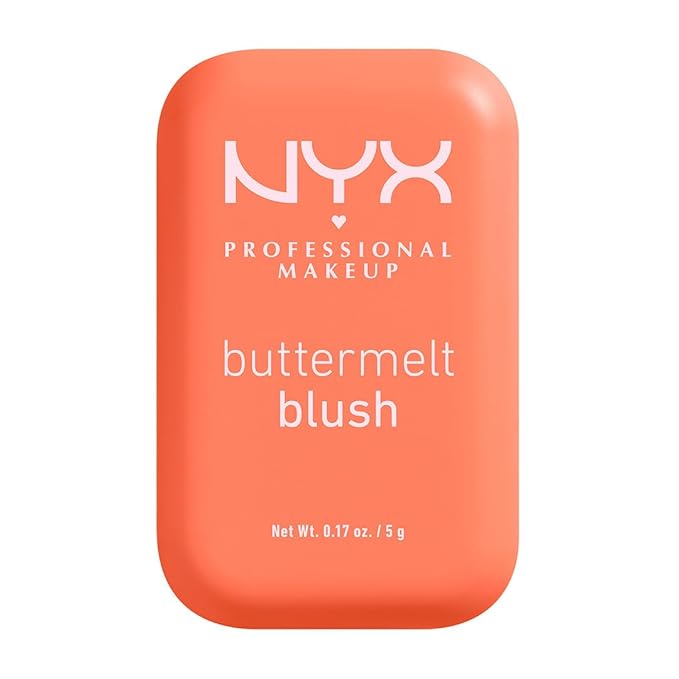 NYX PROFESSIONAL MAKEUP Buttermelt Powder Blush, Fade and Transfer-Resistant Blush, Up to 12HR Make Up Wear, Vegan Formula - Sooner The Butta-Velvo Beauty