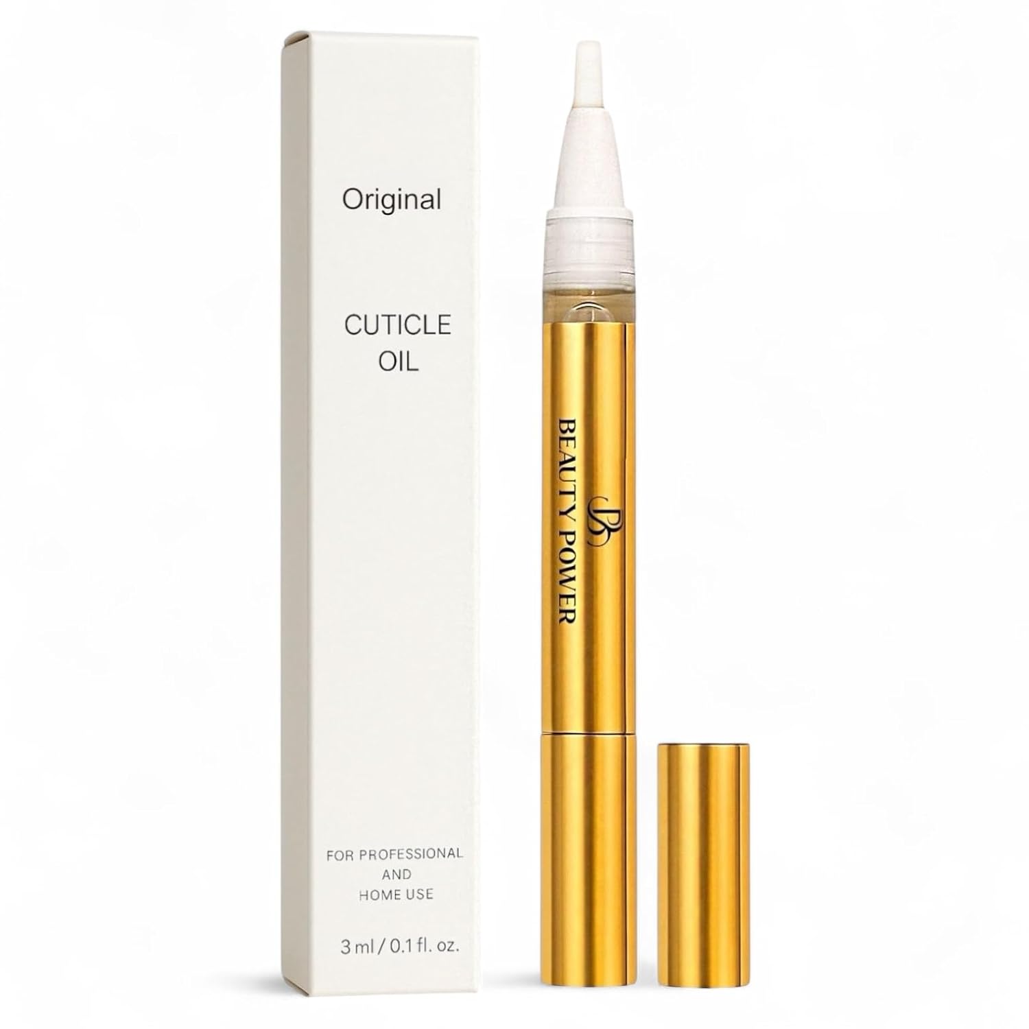 Nail Oil Cuticle Pen - Fragrance Free - Nail Strengthener & Growth Serum with Vitamin A, D, E, B5, Grapeseed & Natural Oils - Repair for Brittle, Peeling, Thin Nails (No Scent)-Velvo Beauty