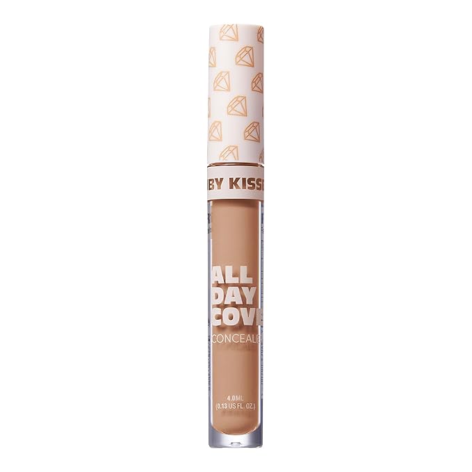 Ruby Kisses All Day Concealer Lightweight Full Coverage Multi-Use Concealer 0.13 Fl Oz (Rich Tan)-Velvo Beauty