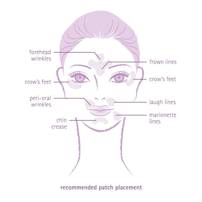 Toute Nuit Wrinkle Patches – Trial Pack – Face Tape for Forehead, Eyes & Mouth – Hypoallergenic Anti Wrinkle Patches – 54 Count, Made in USA-Velvo Beauty