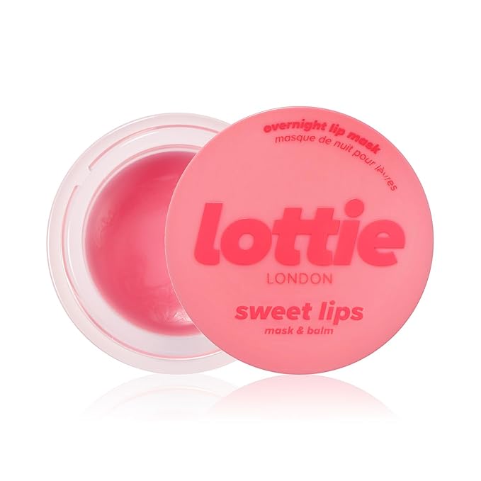 Sweet Lips in Just Juicy Overnight Lip Mask & Balm, Hydrating Lip Mask & Balm Infused with Nourishing Jojoba Oil & Shea Butter to Hydrate, Condition & Repair Dry Lips-Velvo Beauty