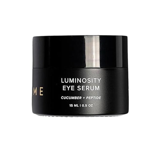 DIME Beauty Luminosity Eye Serum, Eye Cream for Dark Circles and Puffiness, Caffeine Eye Cream, Puffy Eyes Treatment, 0.5 oz / 15 mL-Velvo Beauty