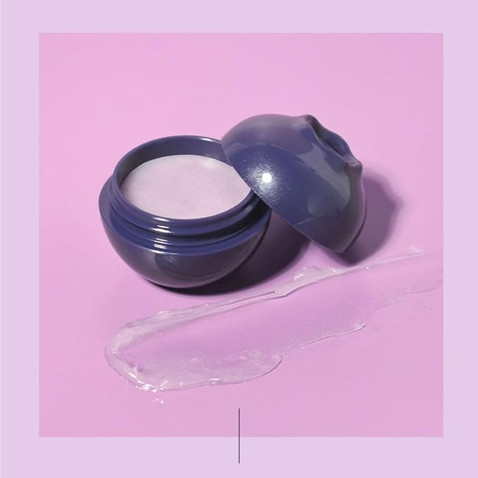 PS.PRETTYSKIN Moisturizing Korean Vegan Lip Balm 0.31oz. (9g) Smooth, Soft Texture, Hydrating, Natural Shine, Glossy (Blueberry)-Velvo Beauty