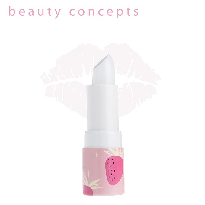 Beauty Concepts Fruity Faves Lip Balm Pack - 4 Pack Moisturizing Lip Balm for Dry Cracked Lips in Fresh Scents (Strawberry, Cherry, Pomegranate, and Watermelon)-Velvo Beauty