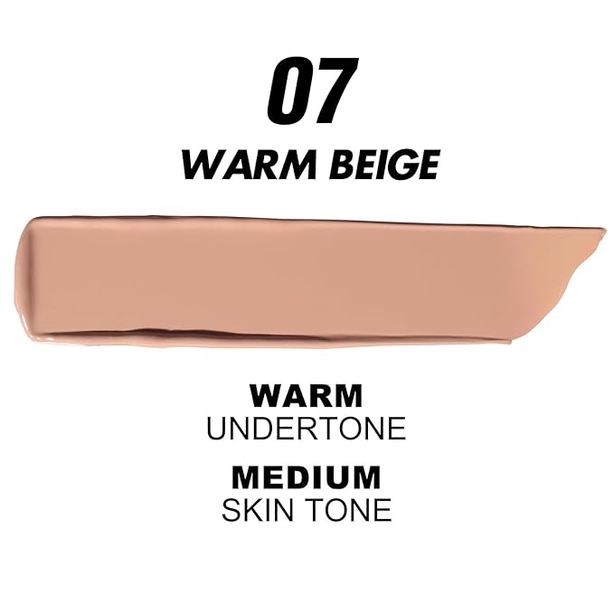 FOCALLURE 2 Pcs Liquid Foundation, Skin Evolution Foundation + Concealer, Full Coverage Foundation Makeup, Durable, Waterproof, Oil-Control, Hides Wrinkles & Lines, Warm Beige-Velvo Beauty