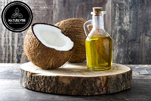 Naturevibe Botanicals Fractionated Coconut Oil 32 Ounces | 100% Pure and Natural | Great for Skin Care and Hair Care-Velvo Beauty