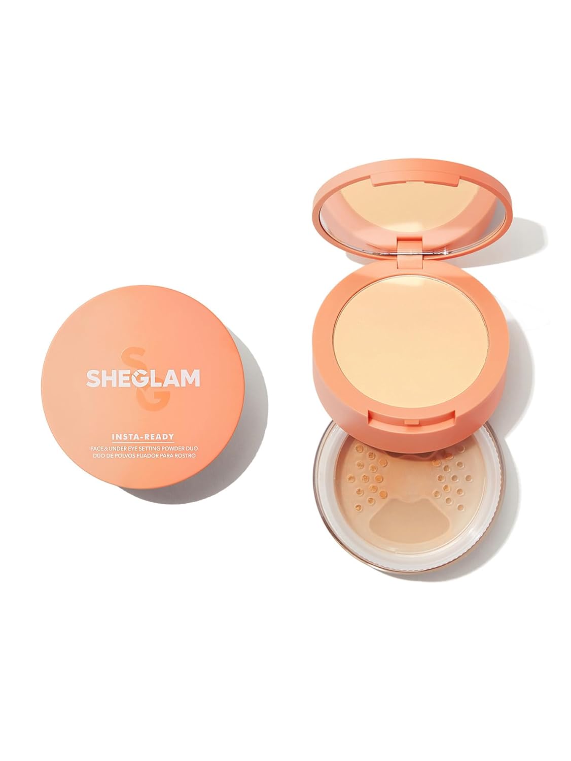 SHEGLAM Insta-Ready Face Powder Loose Under Eye Setting Powder - Smooth Sand-Velvo Beauty