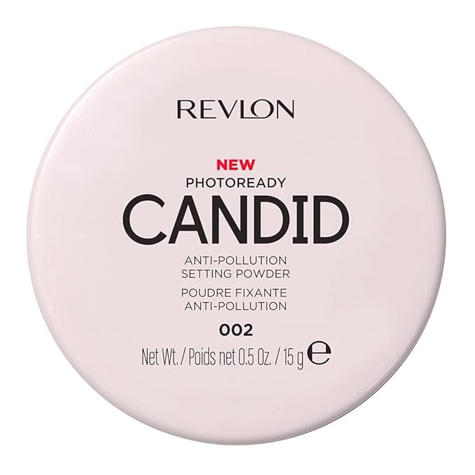 Revlon PhotoReady Candid Setting Powder, with Anti-Pollution, Antioxidant Ingredients, without Parabens, Pthalates and Fragrances; Shade 002 .34 Fluid Oz-Velvo Beauty