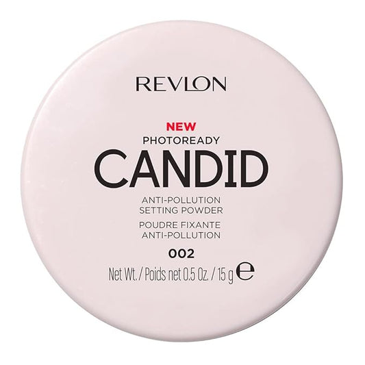 Revlon PhotoReady Candid Setting Powder, with Anti-Pollution, Antioxidant Ingredients, without Parabens, Pthalates and Fragrances; Shade 002 .34 Fluid Oz-Velvo Beauty