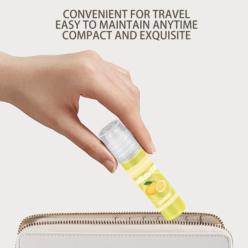 5pcs Cuticle Oil Roller Nourishing Moisturizing Roll On Cuticle Oil for Convenient Portable Nail Rollerball for On the Go Hydration and Care-Velvo Beauty