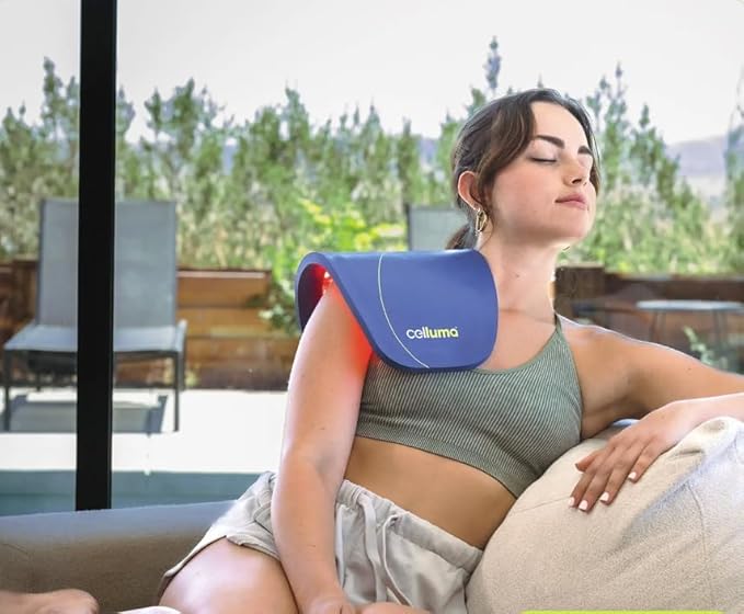 Celluma Home LED Light Therapy [with Rechargeable Battery Feature] | Two Modes of Treatment for reducing Facial Wrinkles, or Aches & Pain-Velvo Beauty