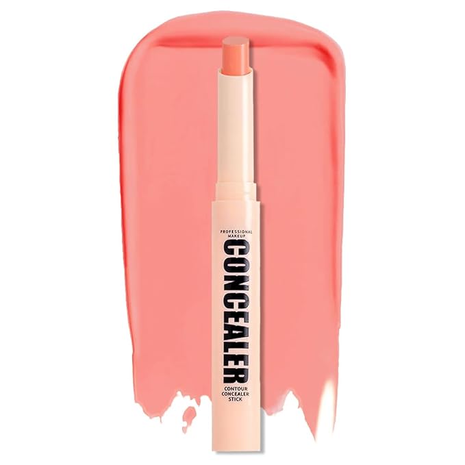 Kaely PROFESSIONAL MAKEUP Correcting Concealer Stick,Medium Coverage Concealer Crayon,under Eye Brightener Concealer for Dark Circles,corrector de ojeras,Lightweight,Vegan,01 DARK COFFEE-Velvo Beauty