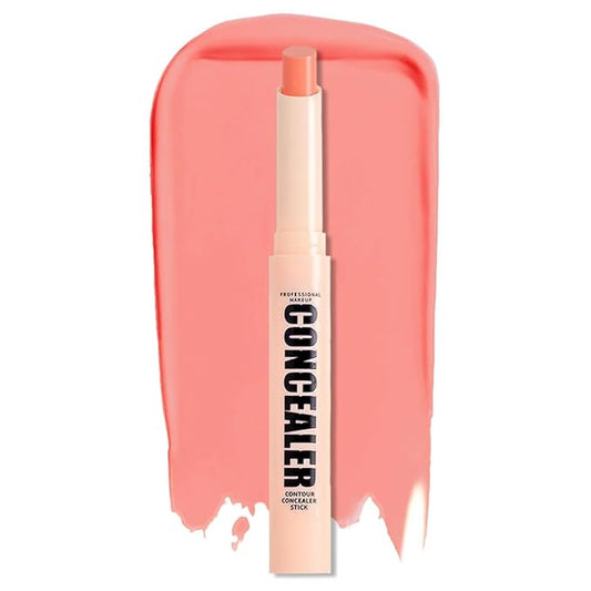 Kaely PROFESSIONAL MAKEUP Correcting Concealer Stick,Medium Coverage Concealer Crayon,under Eye Brightener Concealer for Dark Circles,corrector de ojeras,Lightweight,Vegan,01 DARK COFFEE-Velvo Beauty