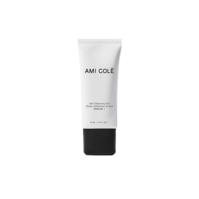 AMI COLÉ Skin-Enhancing Tinted Moisturizer (Medium 1), tinted moisturizer for face, bb cream, skin tint, face makeup-Velvo Beauty