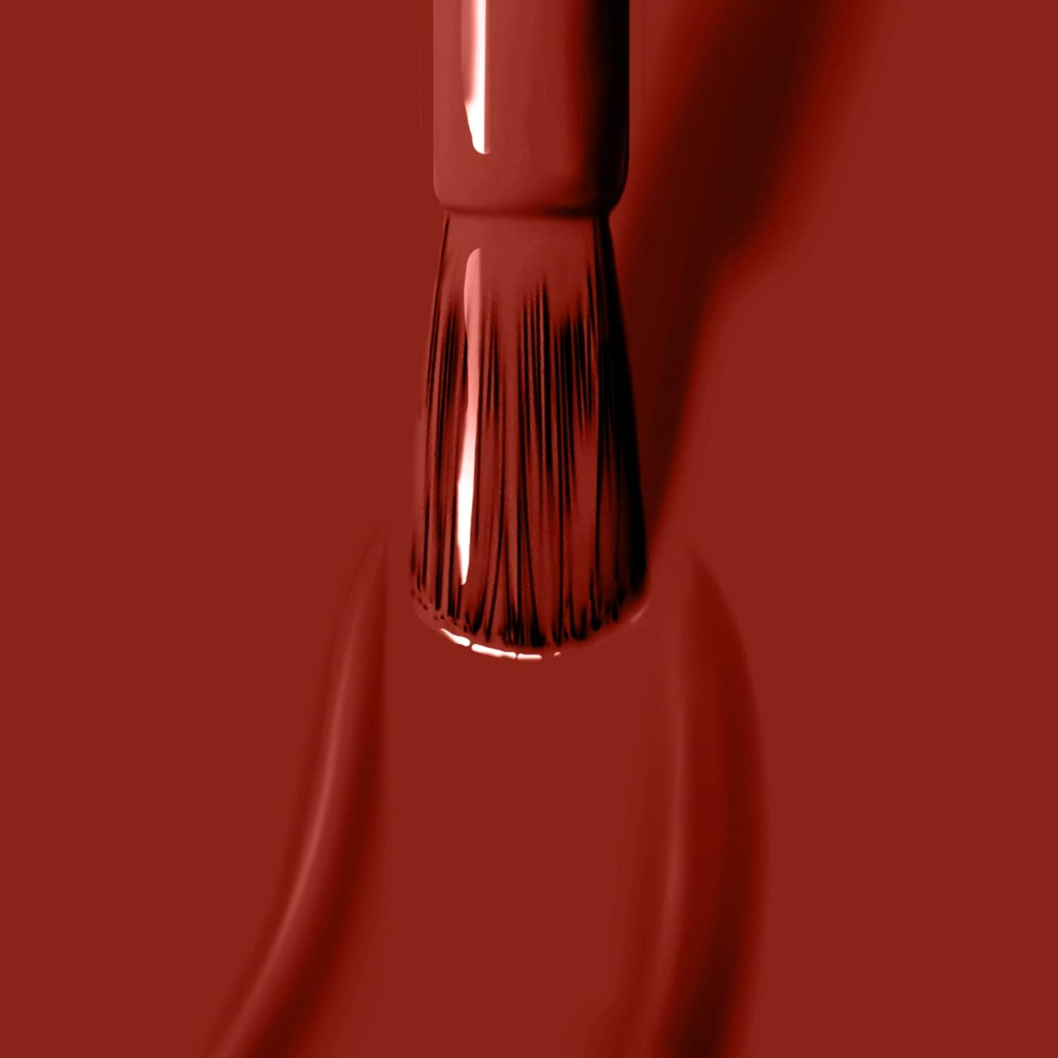 LONDONTOWN lakur Nail Polish - Chip-Resistant, Non-Toxic, Conditions & Hydrates Nails | Glossy Rich Red-Brown, Woodstock, .40 fl oz-Velvo Beauty