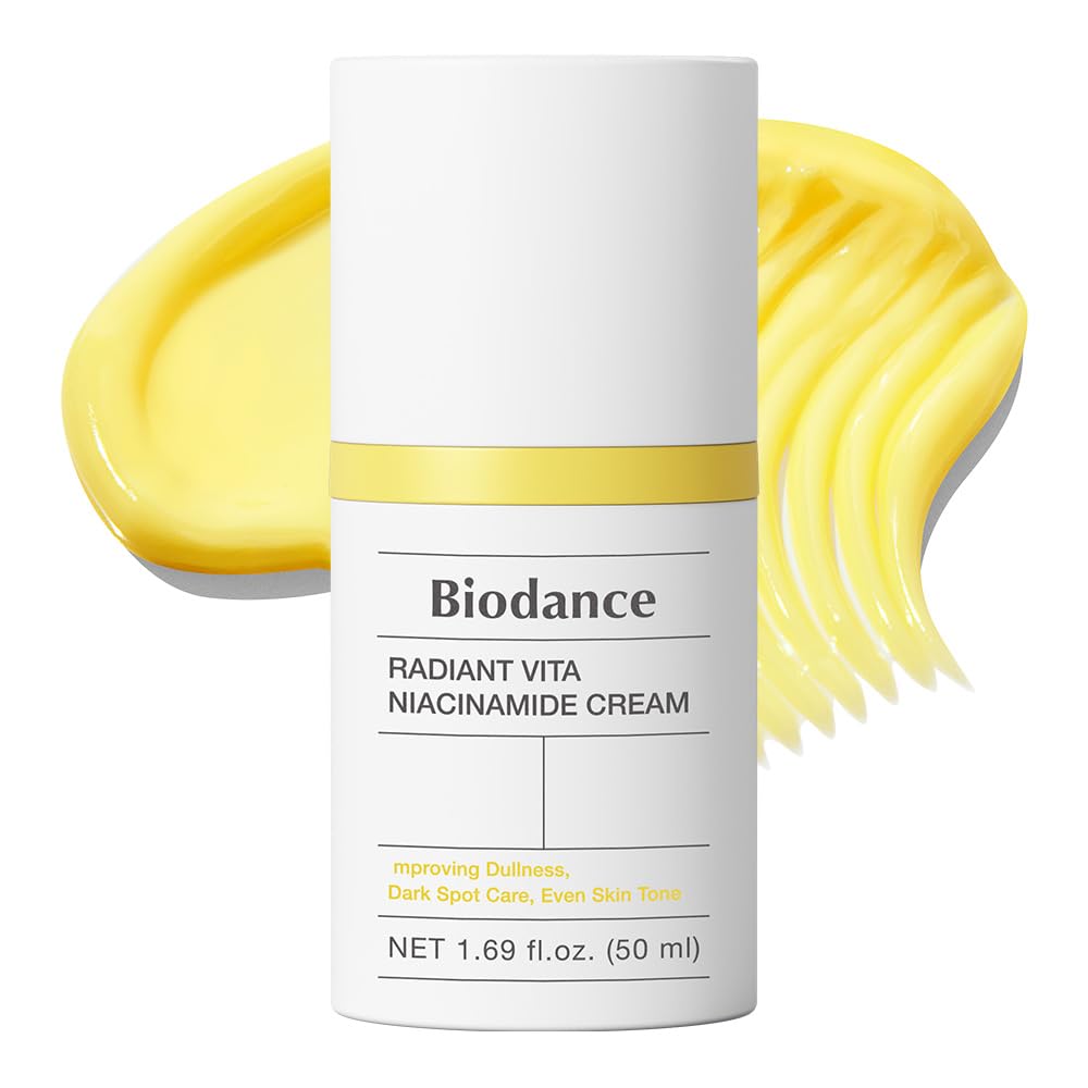 BIODANCE Radiant Vita Niacinamide Cream, Brightening, Dark Spot Correcting Facial Moisturizer, Korean Skincare | 1.69 fl.oz, 50ml-Velvo Beauty