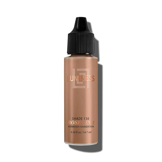 LUMINESS Rose 4-in-1 Airbrush Foundation - Shade 130, 0.50 oz-Velvo Beauty