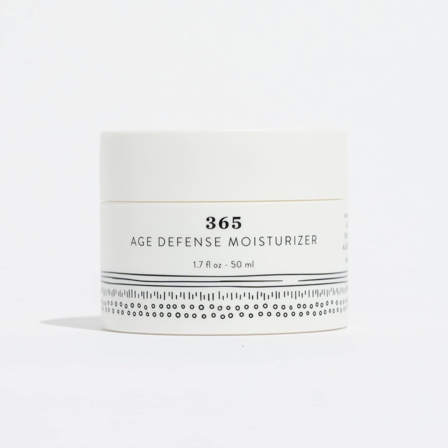 365 Age Defense Anti-Aging Anti-Pollution Moisturizer with Patented Marine Algae Extract + Hyaluronic Acid + Niacinamide | Free of Fragrances, Parabens, Oil, Dyes and Gluten | 1.7 Fl oz-Velvo Beauty