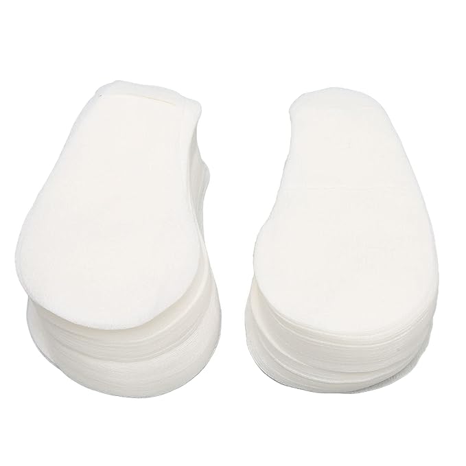 400pcs Disposable Eye Mask Paper, Moisturizing Pure Cotton DIY Sheet for Under Eye Dark Circles, Irritating DIY Eye Supplies-Velvo Beauty