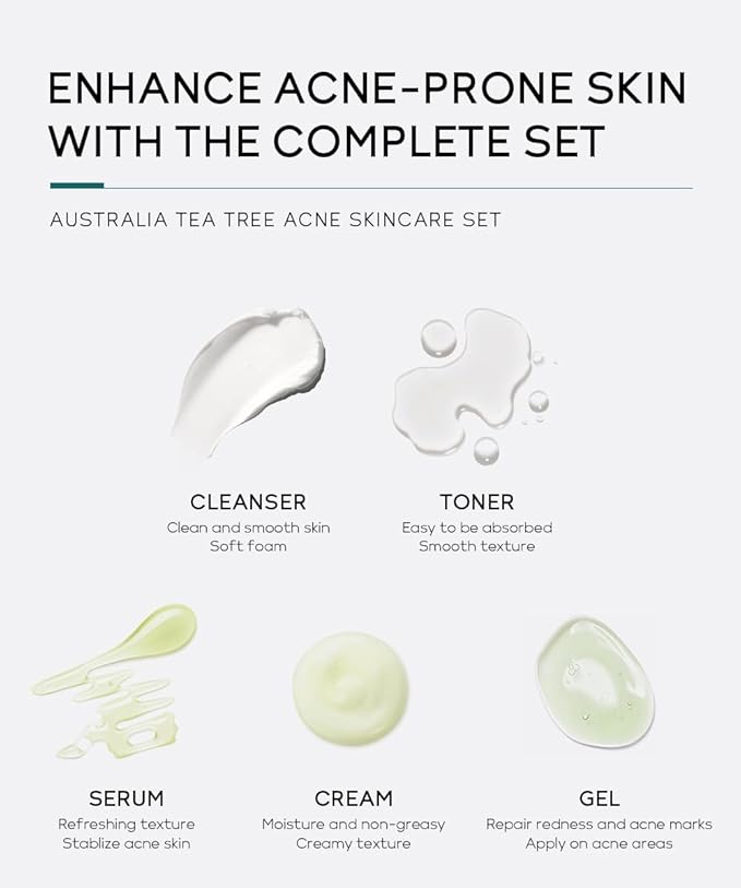 Vitamin C 5-Piece Skincare Set with Cleanser, Toner, Serum, Eye Cream and Face Cream for Skin Brightening skin care set skincare gift set skin care set for Unisex Adult (skincare kit)-Velvo Beauty