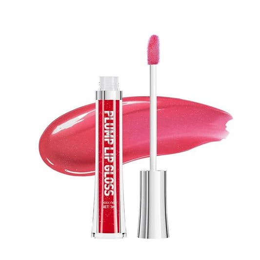 ibcccndc Lip Plumper gloss,Natural Lip Plumper,High Shine Lip Plumper,Lip Enhancer for Fuller,Sexy Lip Gloss,Shiny Lip Gloss For Girls and Women (5)-Velvo Beauty