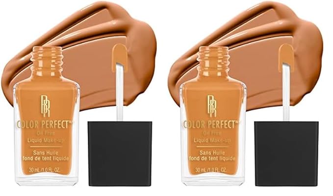 Black Radiance Color Perfect Liquid Full Coverage Foundation Makeup, Allspice, 1 Ounce (Pack of 2)-Velvo Beauty