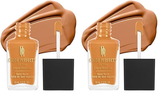 Black Radiance Color Perfect Liquid Full Coverage Foundation Makeup, Allspice, 1 Ounce (Pack of 2)-Velvo Beauty