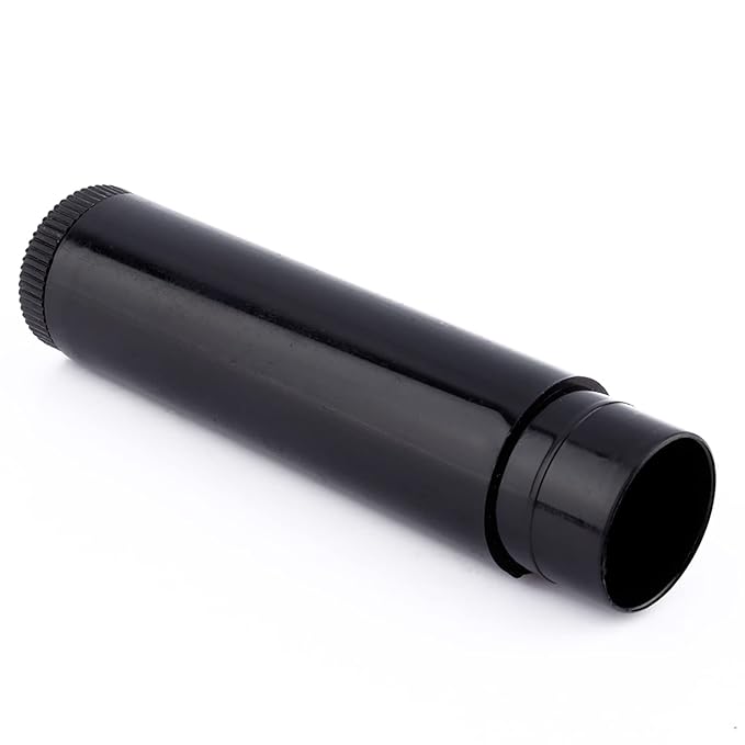 100PCS 5ml Chapstick Containers,Empty Lip Balm Tubes Empty Chapstick Tubes Clear Black White Empty Lipstick Lip Balm Container Tube-Velvo Beauty
